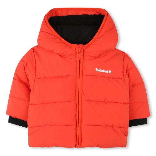 TIMBERLAND Doudoune à capuche déperlante GARCON 18M Rouge