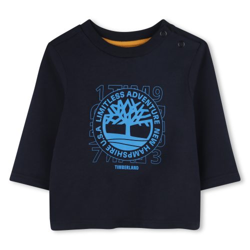 TIMBERLAND T-shirt à manches longues GARCON 18M Bleu