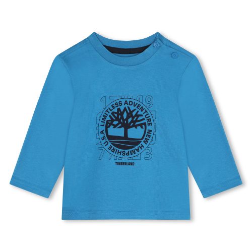 TIMBERLAND T-shirt à manches longues GARCON 18M Bleu