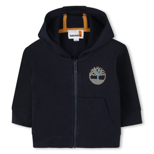 TIMBERLAND Sweat-shirt zippé à capuche GARCON 18M Bleu