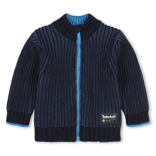 TIMBERLAND Cardigan zippé GARCON 18M Bleu