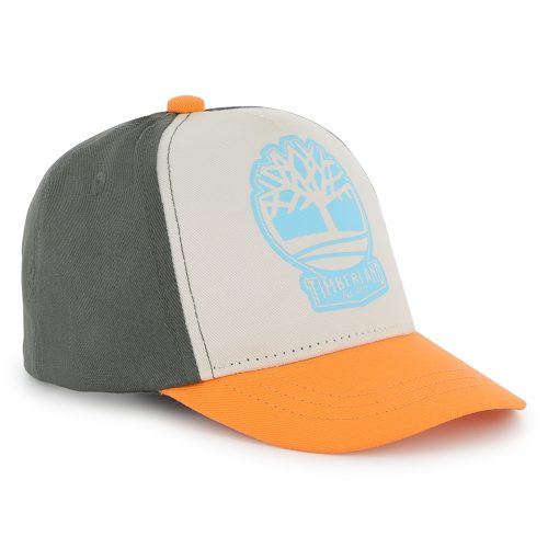 TIMBERLAND Casquette tricolore à scratch GARCON 52 Orange