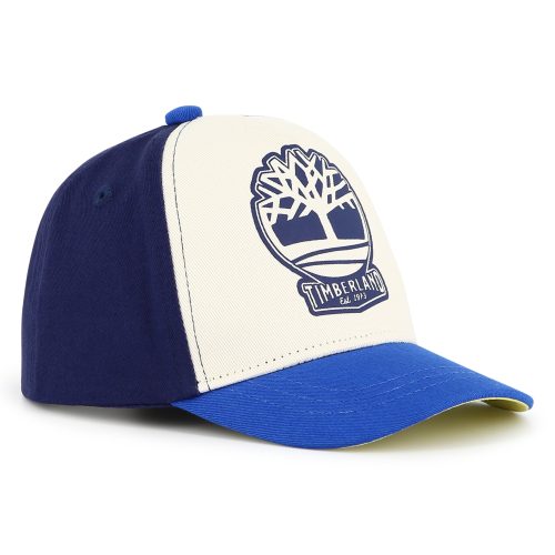 TIMBERLAND Casquette tricolore à scratch GARCON 52 Bleu