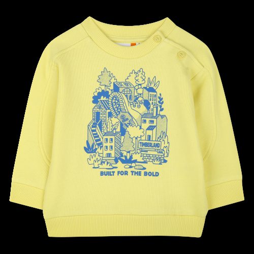 TIMBERLAND Sweat-shirt molletonné GARCON 18M Jaune