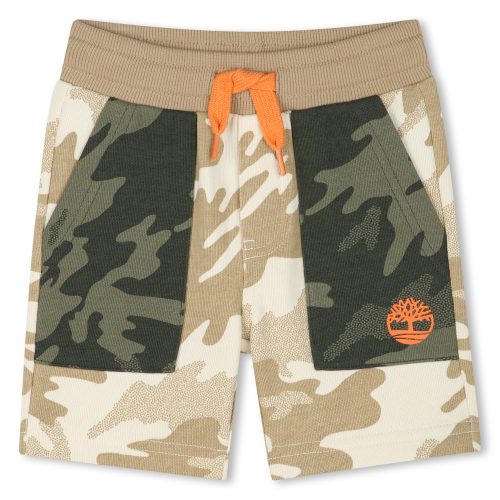 TIMBERLAND Bermuda multicolore molletonné GARCON 18M Blanc