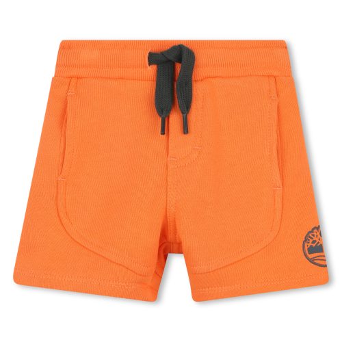 TIMBERLAND Short molletonné à découpes GARCON 18M Orange