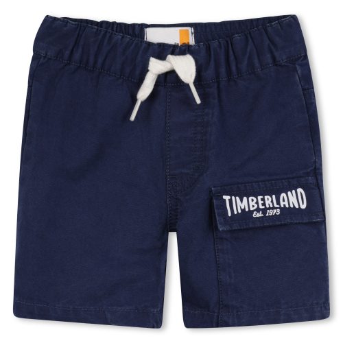 TIMBERLAND Short en gabardine GARCON 18M Bleu