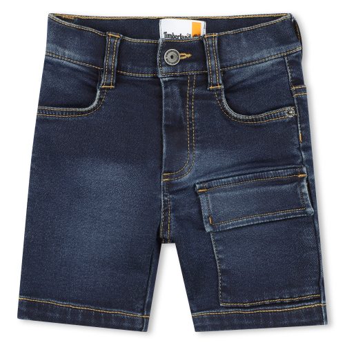 TIMBERLAND Short en jean extensible GARCON 18M Bleu