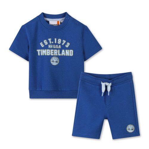 TIMBERLAND Ensemble short et sweat-shirt GARCON 18M Bleu
