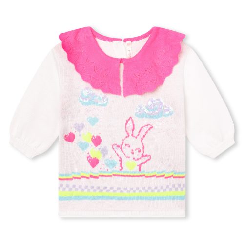 BILLIEBLUSH Robe en tricot fantaisie FILLE 18M Beige