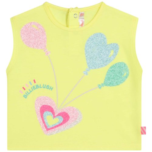 BILLIEBLUSH T-shirt à manches courtes FILLE 12M Jaune