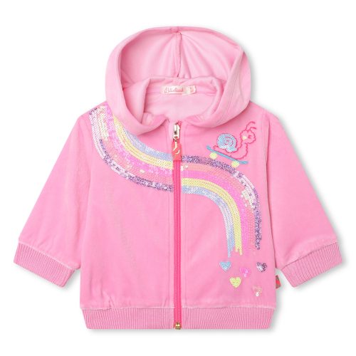 BILLIEBLUSH Cardigan à capuche FILLE 18M Rose