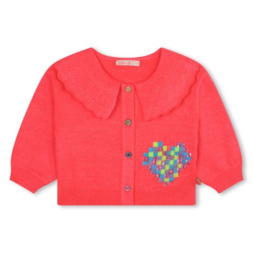 BILLIEBLUSH Cardigan en tricot FILLE 12M Rose