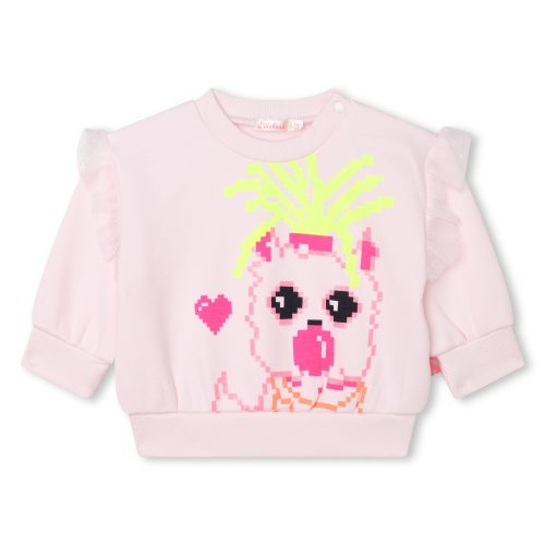 BILLIEBLUSH Sweat-shirt en molleton FILLE 18M Rose