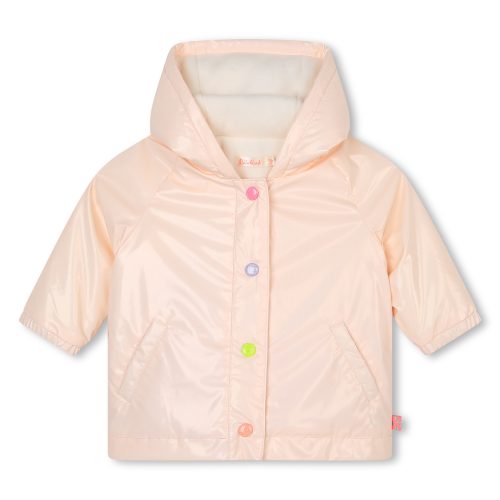 BILLIEBLUSH Ciré à capuche avec polaire FILLE 18M Rose