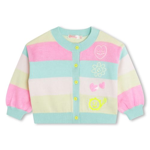 BILLIEBLUSH Cardigan en tricot rayé FILLE 12M