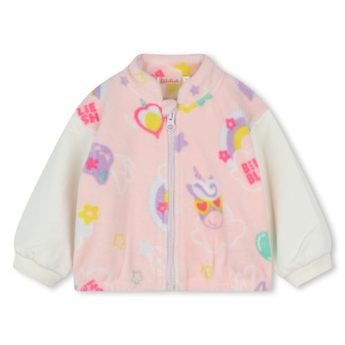BILLIEBLUSH Cardigan imprimé bimatière FILLE 18M Rose
