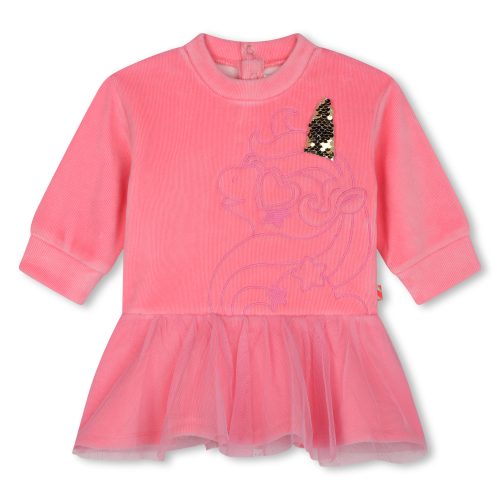 BILLIEBLUSH Robe bi-matière FILLE 18M Rose