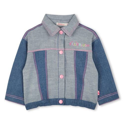 BILLIEBLUSH Veste en jean avec imprimés FILLE 18M Bleu