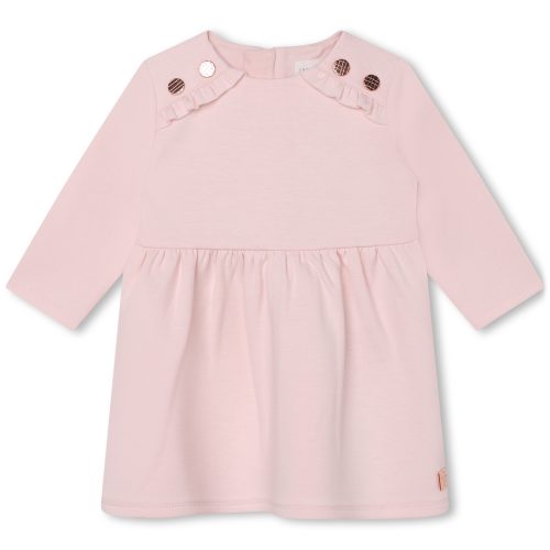 CARREMENT BEAU Robe à volants FILLE 18M Rose