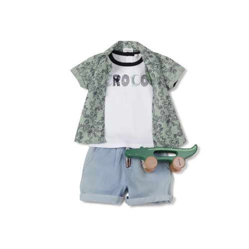 CARREMENT BEAU Chemise à manches courtes GARCON 9M