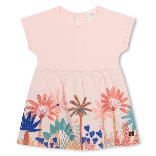 CARREMENT BEAU Robe évasée avec imprimé FILLE 18M Rose