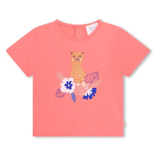 CARREMENT BEAU T-shirt avec imprimé placé FILLE 6M