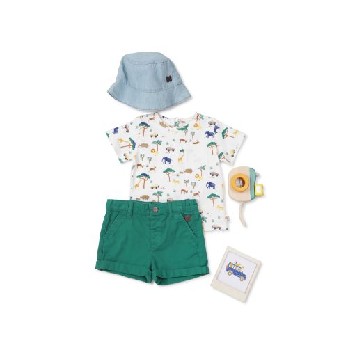 CARREMENT BEAU T-shirt à motifs GARCON 9M Jaune