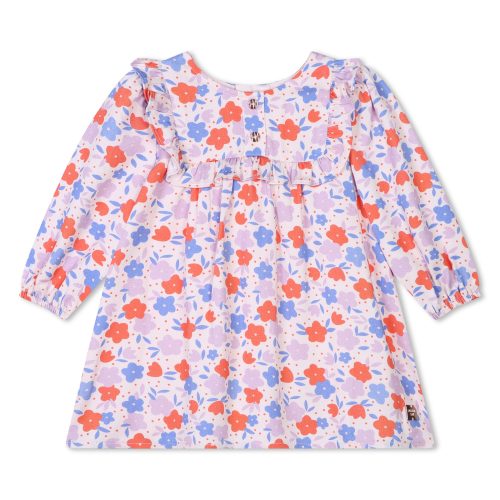 CARREMENT BEAU Robe volantée à fleurs FILLE 18M Rose