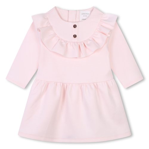 CARREMENT BEAU Robe à volants FILLE 18M Rose