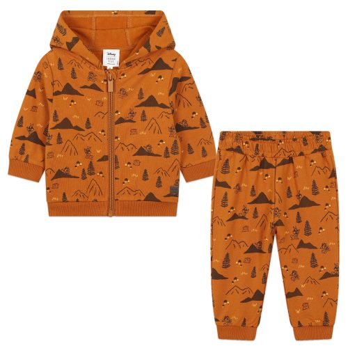 CARREMENT BEAU Ensemble imprimé Disney GARCON 18M Marron