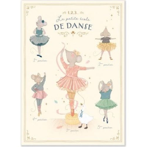 affiche-la-petite-ecole-de-danse-50x70-cm