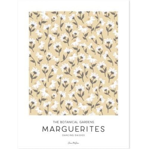 affiche-marguerites-jaune-30-x-40-cm