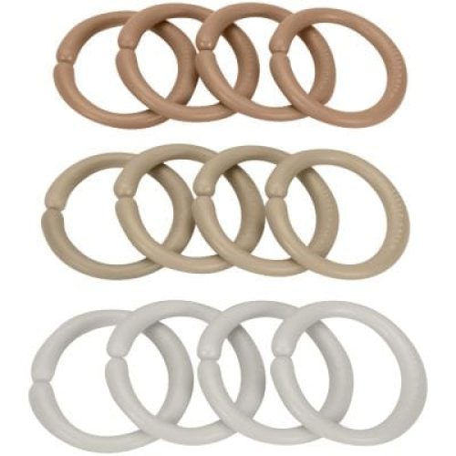 anneaux-d-attache-jouet-little-loops-beige-12-pieces