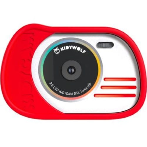 appareil-photo-numerique-et-video-kidycam-waterproof-rouge
