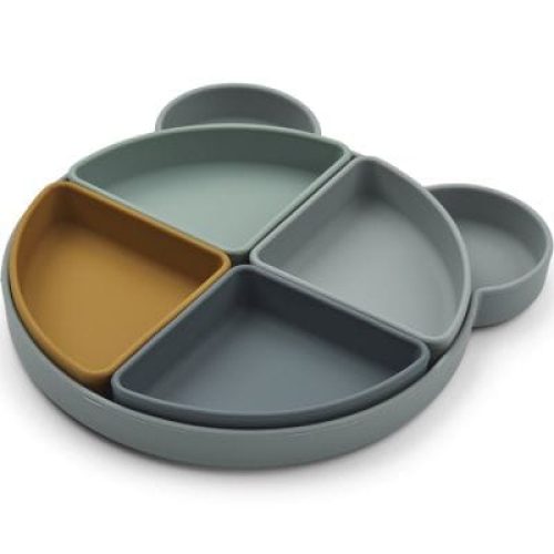 assiette-a-compartiments-arne-mr-bear-blue-fog-multi-mix