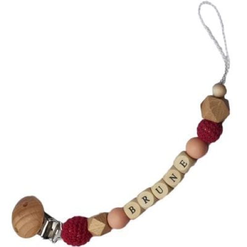 attache-sucette-en-bois-framboise-et-rose-pale-personnalisable