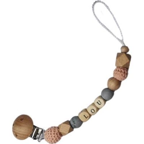 attache-sucette-en-bois-marbre-et-rose-pale-personnalisable