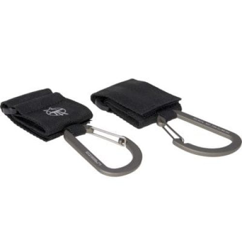 attaches-poussette-pour-sac-a-langer-avec-mousqueton-casual-noir