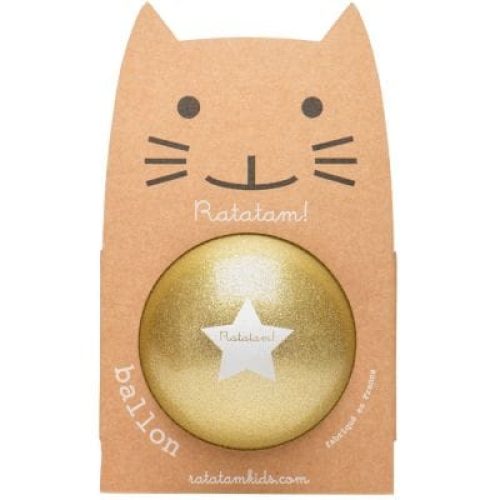 ballon-paillettes-or-22-cm