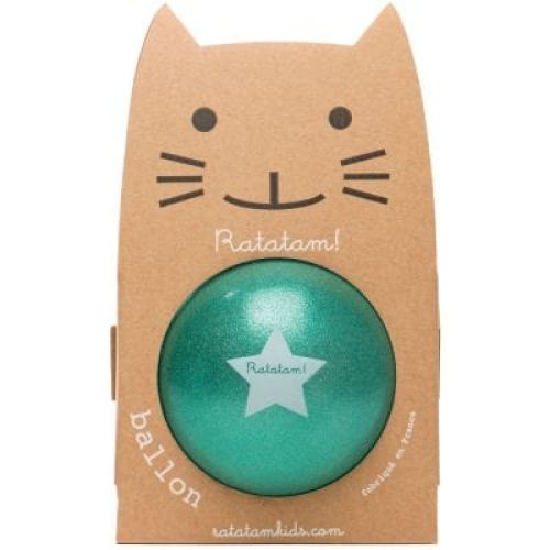 ballon-paillettes-vert-22-cm