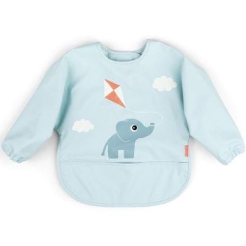 bavoir-a-manches-avec-poche-playground-bleu