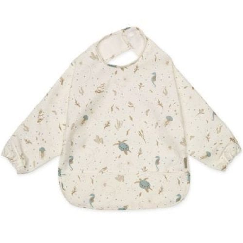 bavoir-a-manches-sea-garden