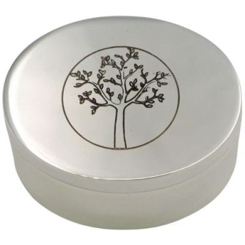 boite-a-dents-arbre-de-vie-metal-argente
