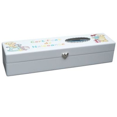 boite-souvenir-certificat-de-naissance-oursons-personnalisable-metal-argente