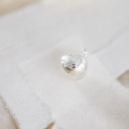 bola-de-grossesse-nymphea-chaine-plaque-argent-925