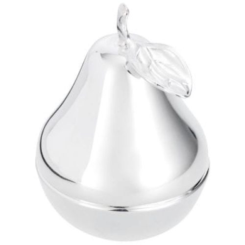 bonbonniere-poire-en-metal-argente