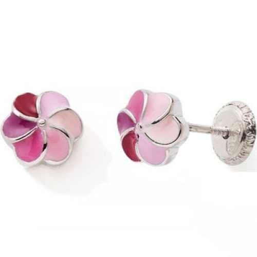 boucles-d-oreilles-easy-viss-fleur-laquee-rose-argent-925
