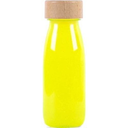bouteille-sensorielle-float-jaune-fluorescente
