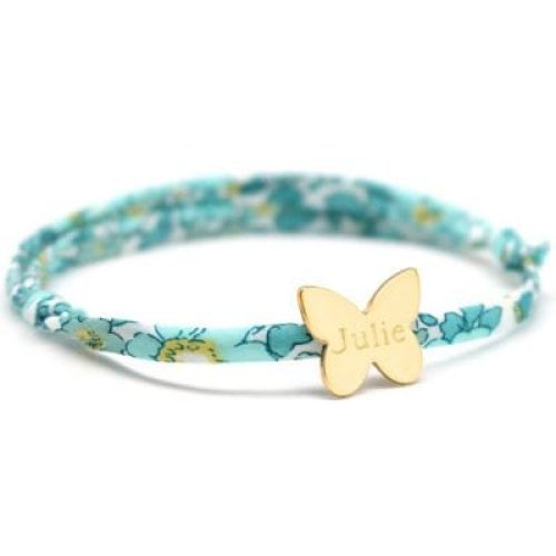 bracelet-cordon-liberty-papillon-personnalisable-plaque-or